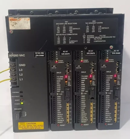 MTS CP-03-15S (1) AC-07 (2) AC-10 (1) Multi-Axis Module Servo Controller (Used)