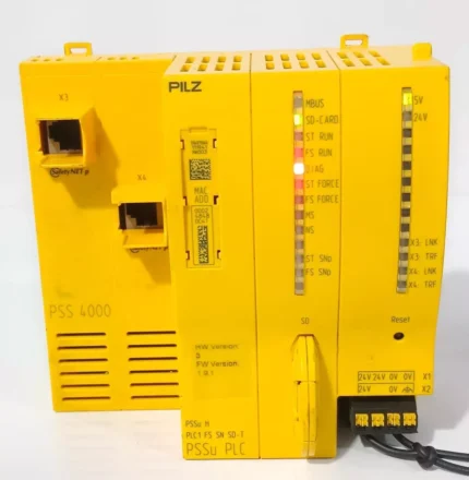 🔹 Pilz PSSu H PLC1 FS SN SD-T | SafetyNet PSS 4000 CPU Controller | Used