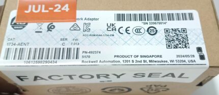 Allen-Bradley 1734-AENT, Ser/C Ethernet IP Network Adaptor module PN-492374 - (NEW)