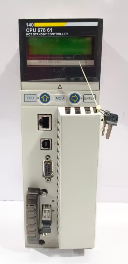 Schneider Electric 140CPU67861 Unity Hot Standby processor-Ethernet -11 MB 140 CPU 678 61